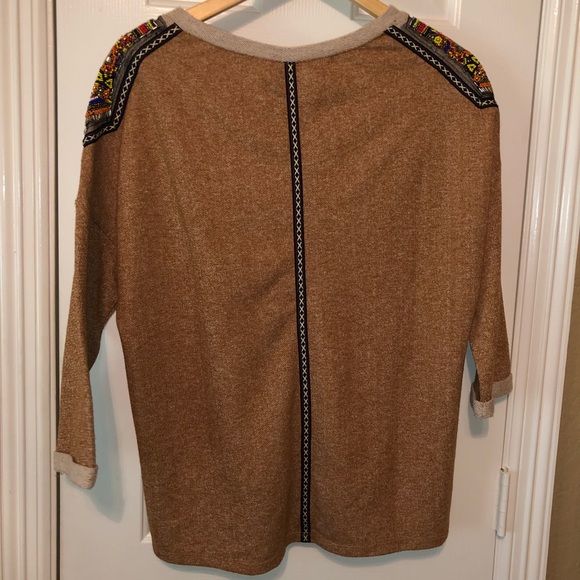 Beaded Shoulder Sweater - Picture 5 of 6